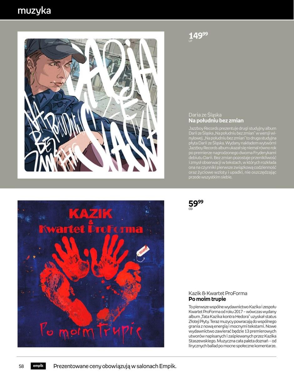 Gazetka promocyjna empik str. 58