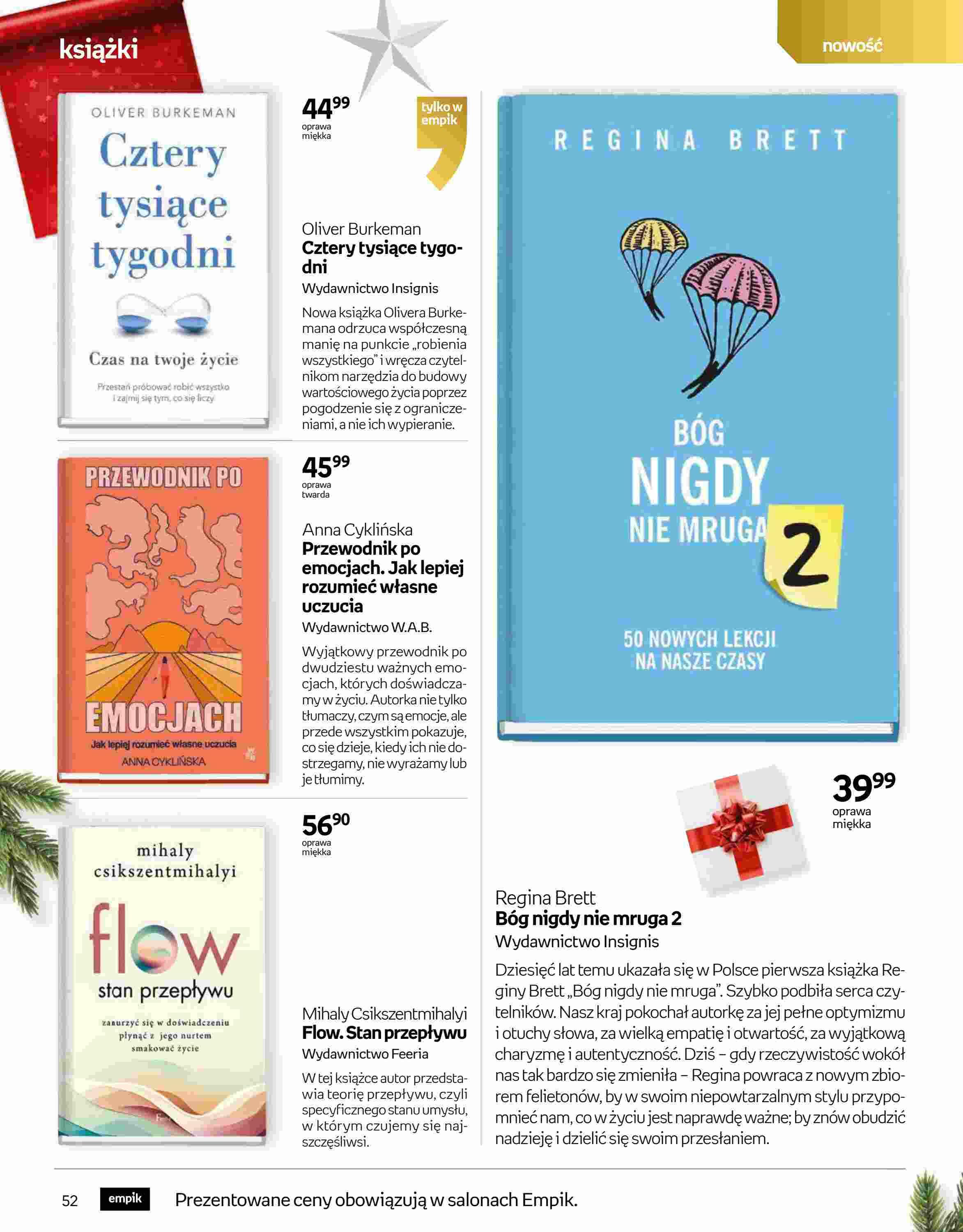 Gazetka promocyjna empik str. 52