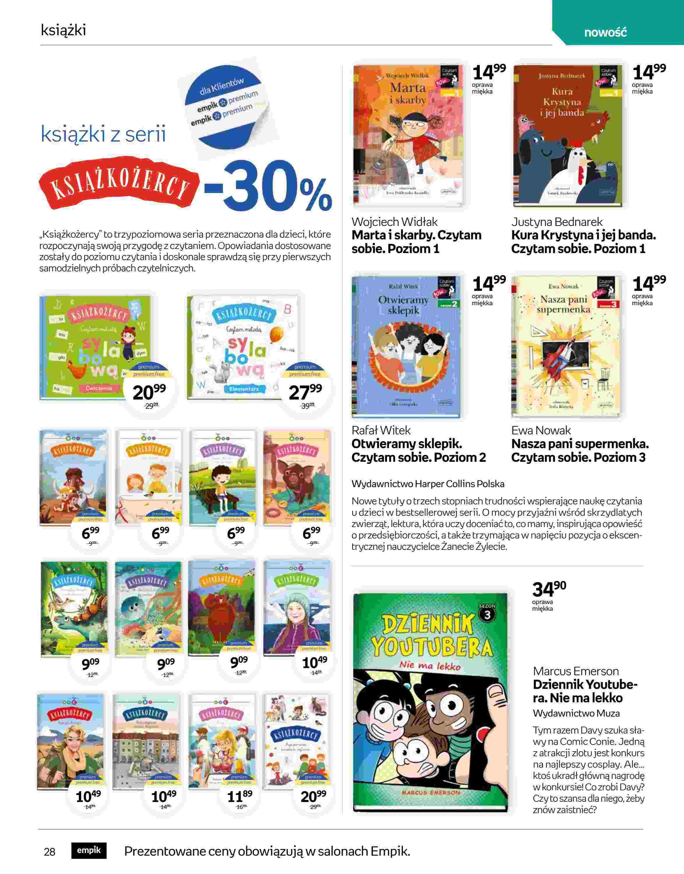 Gazetka promocyjna empik str. 28