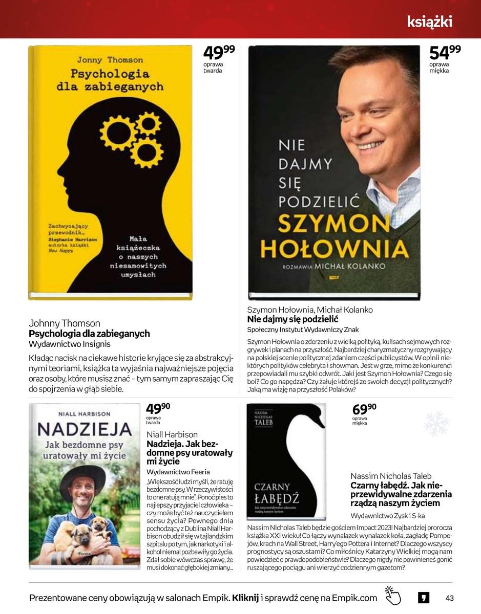 Gazetka promocyjna empik str. 43