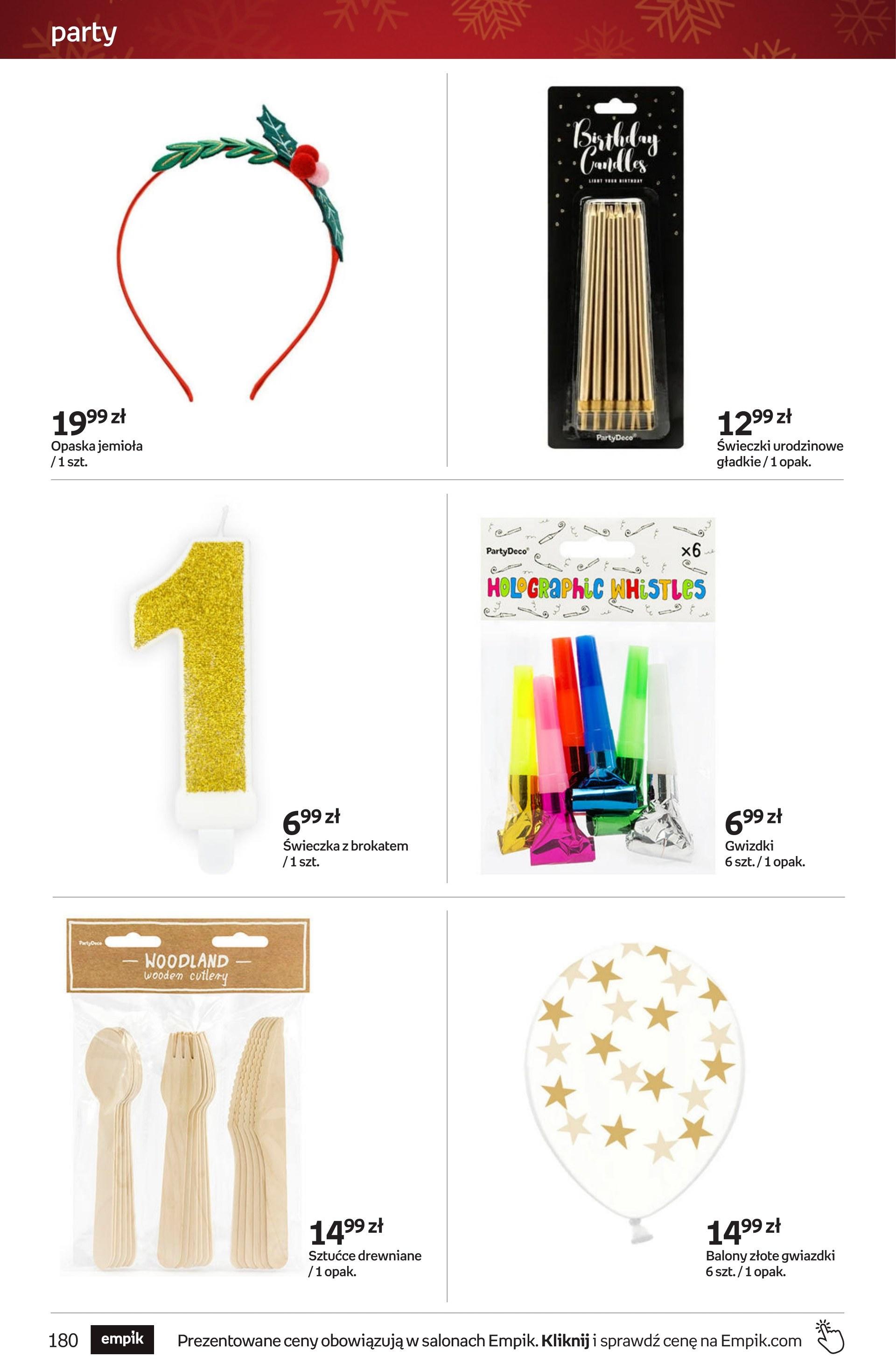 Gazetka promocyjna empik str. 180