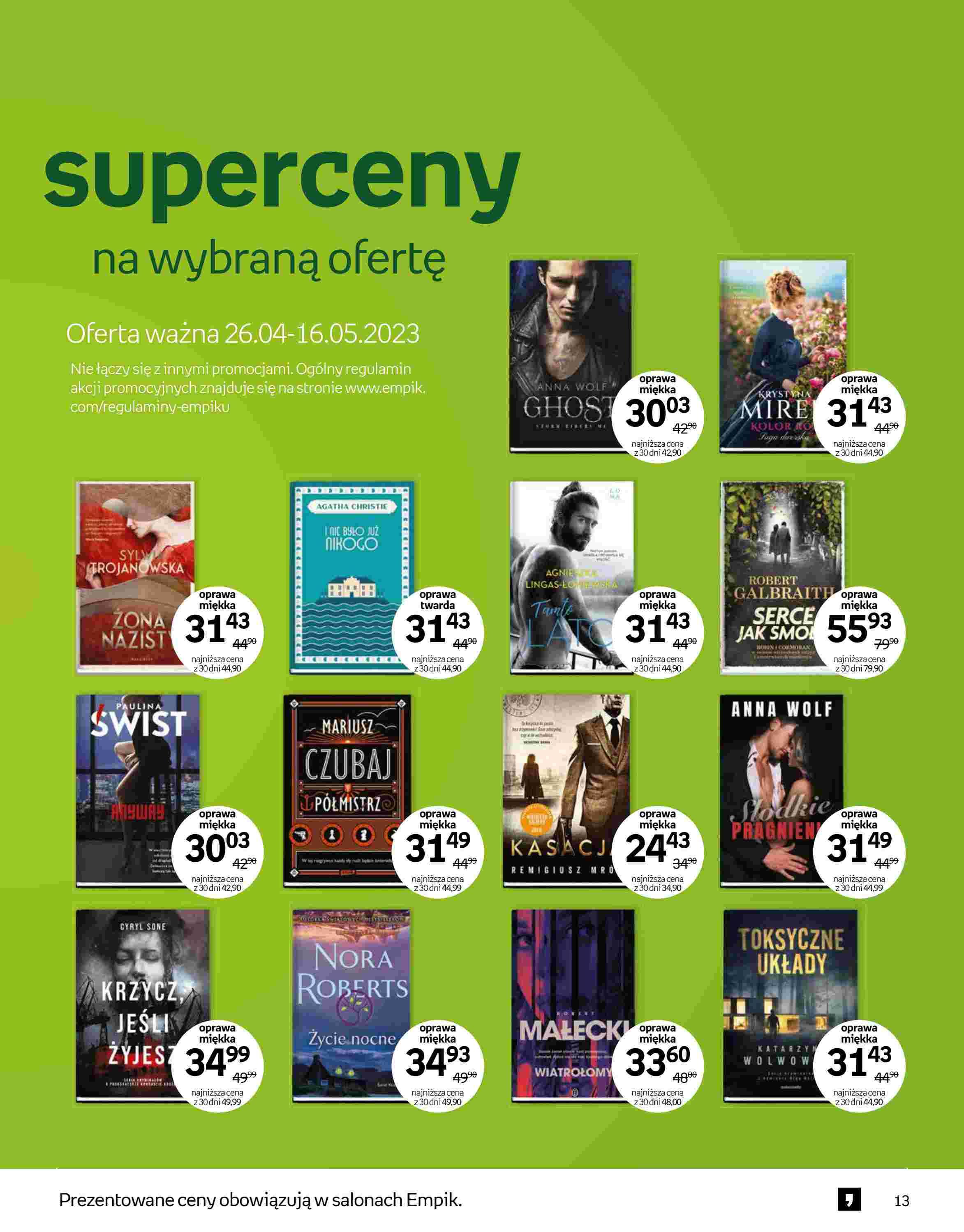 Gazetka promocyjna empik str. 13