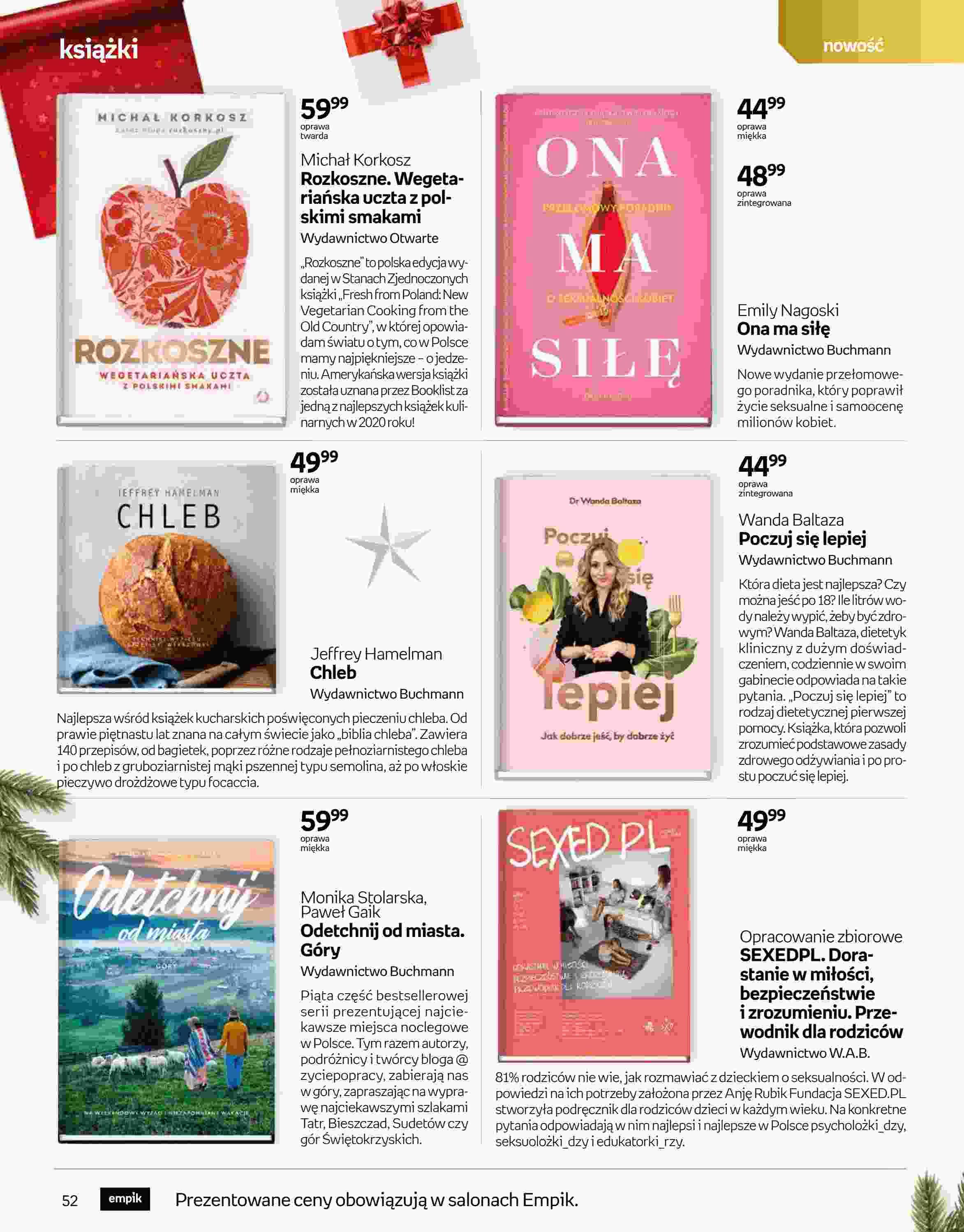 Gazetka promocyjna empik str. 52