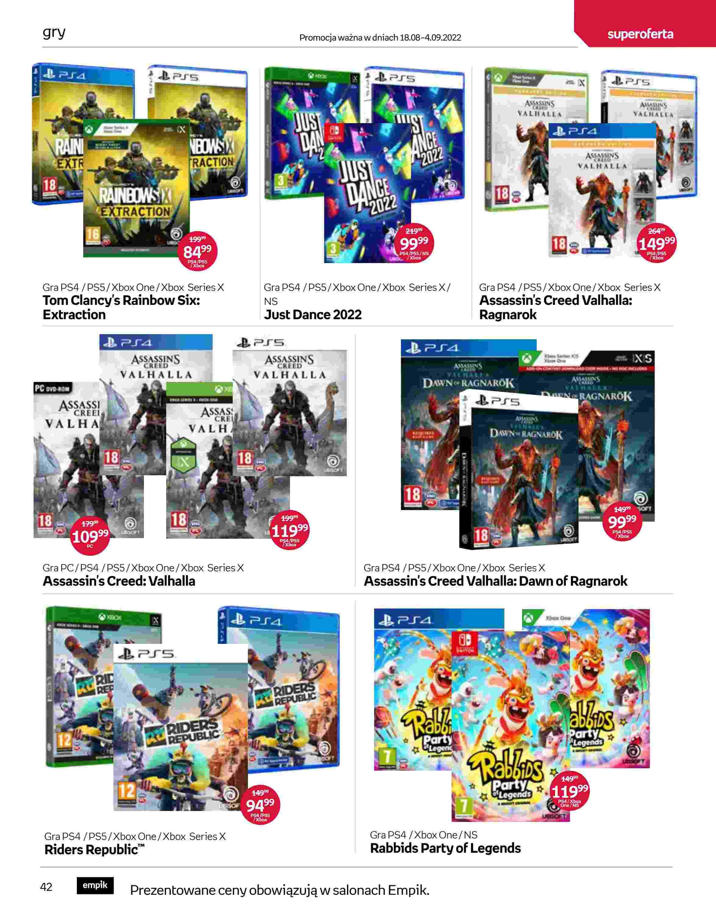 Gazetka promocyjna empik str. 42