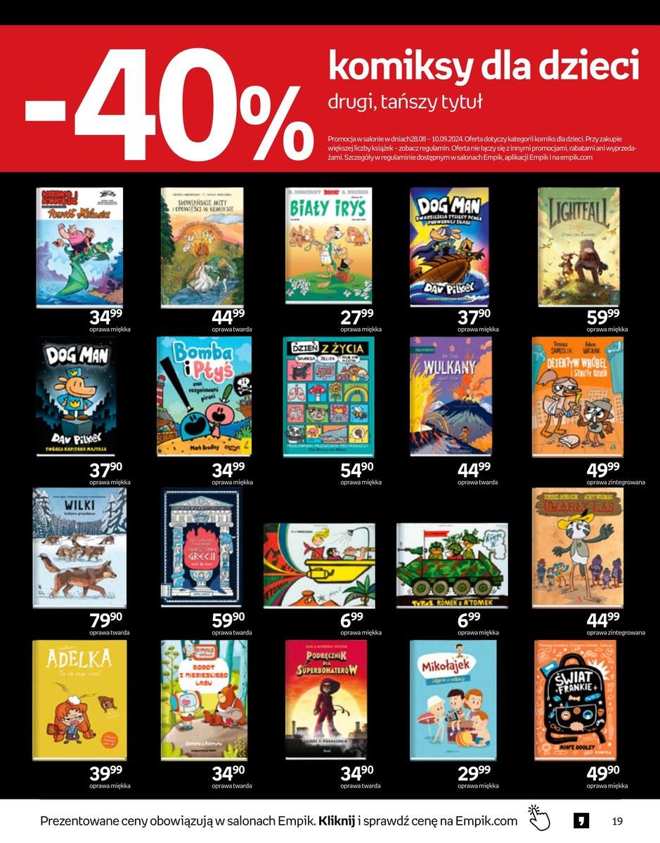 Gazetka promocyjna empik str. 19