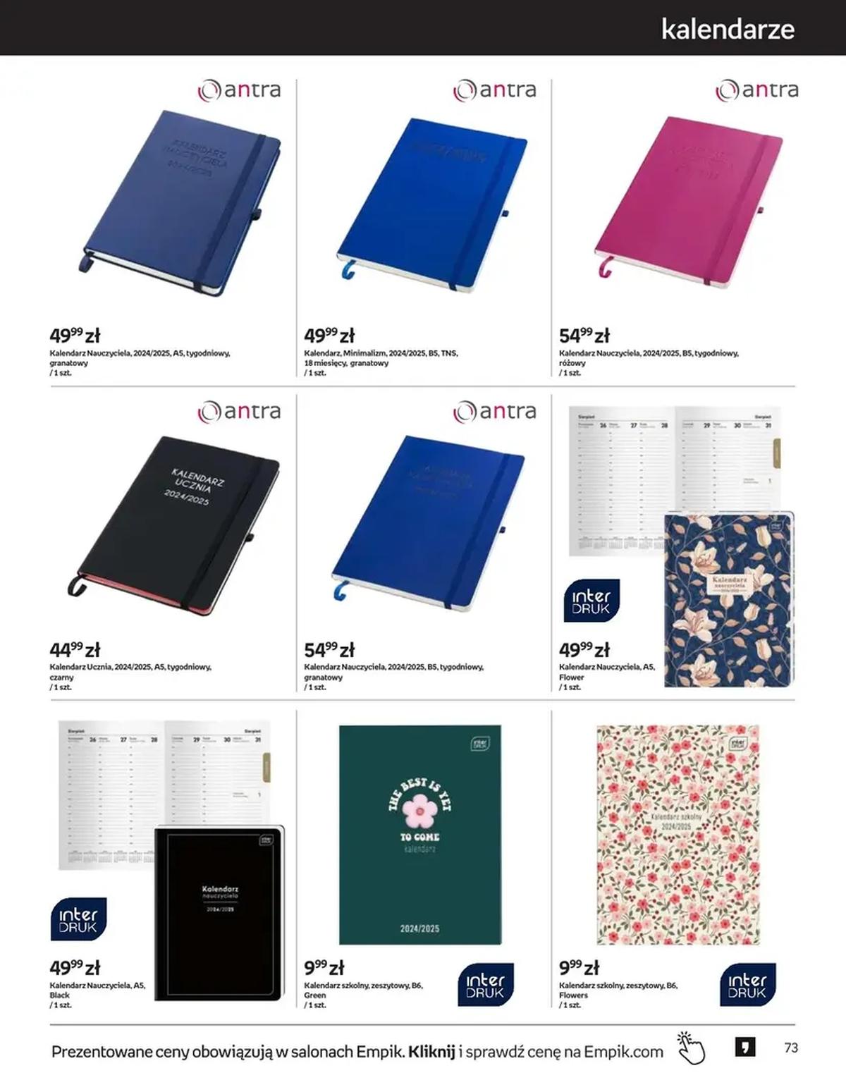 Gazetka promocyjna empik str. 73