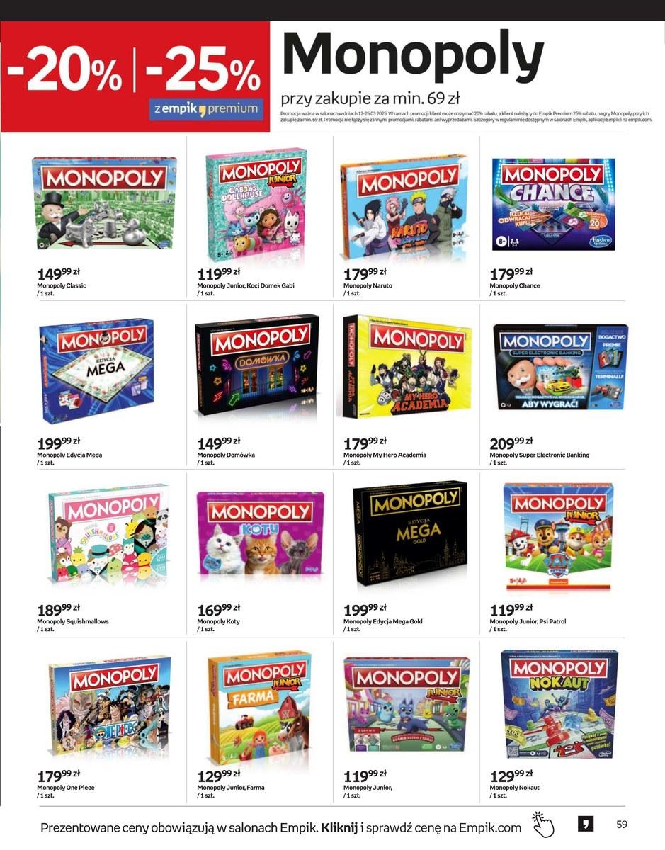 Gazetka promocyjna empik str. 59
