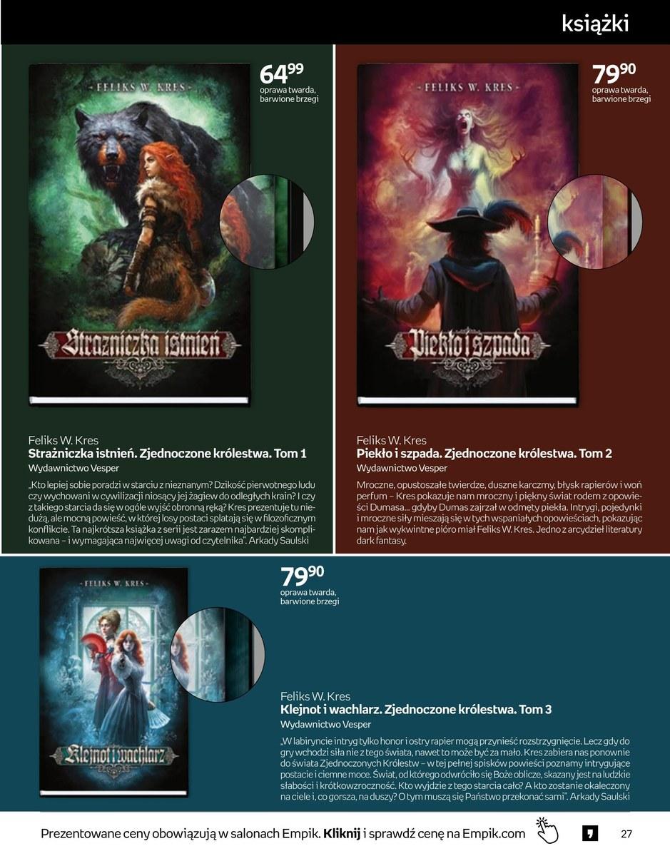 Gazetka promocyjna empik str. 27