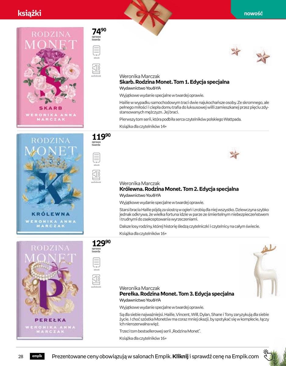 Gazetka promocyjna empik str. 28