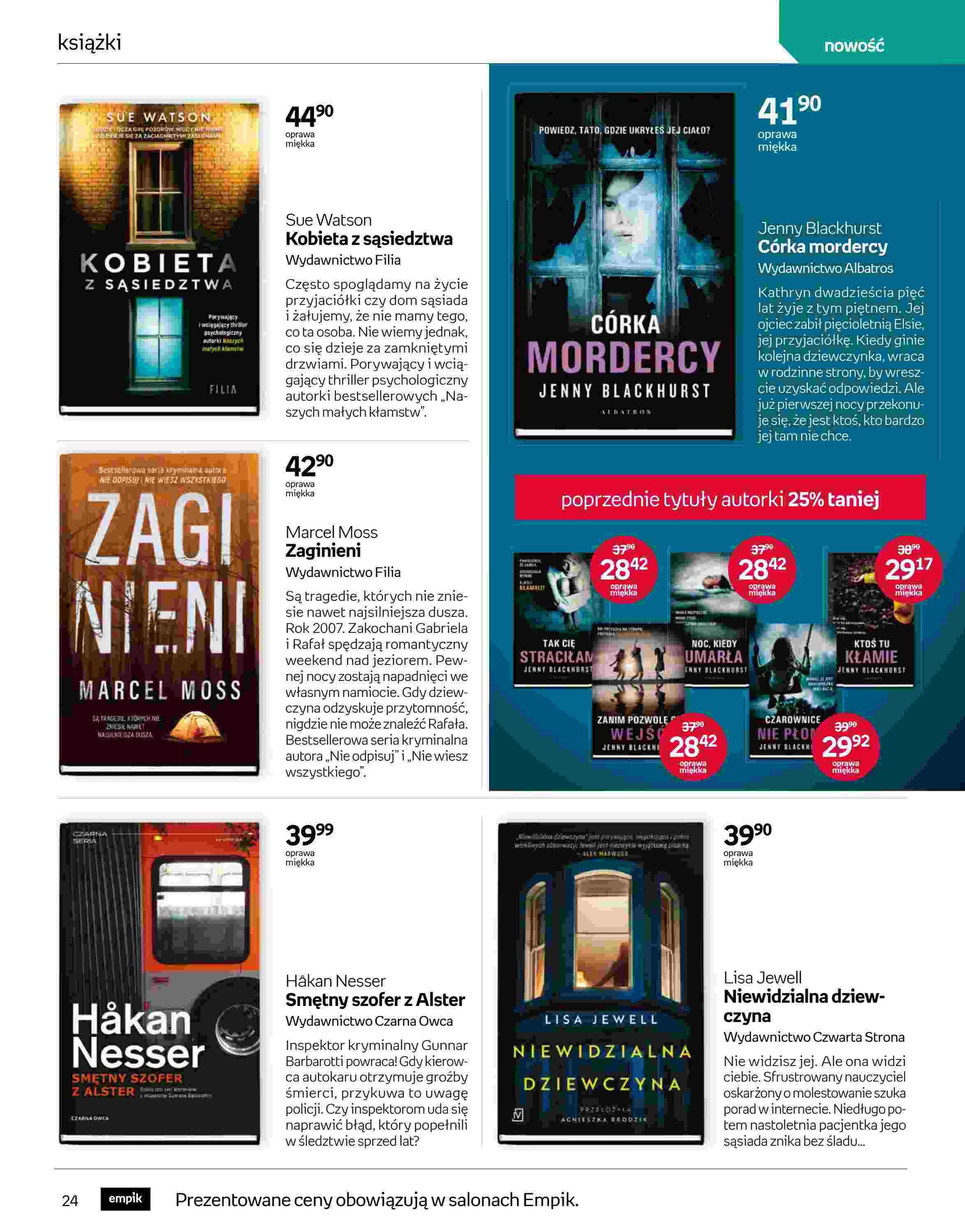Gazetka promocyjna empik str. 24