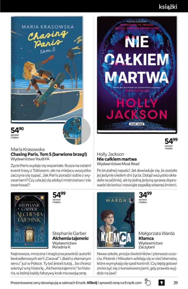 Gazetka promocyjna empik str. 39
