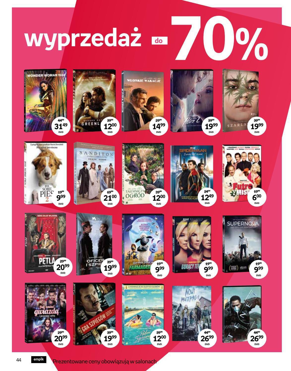 Gazetka promocyjna empik str. 44