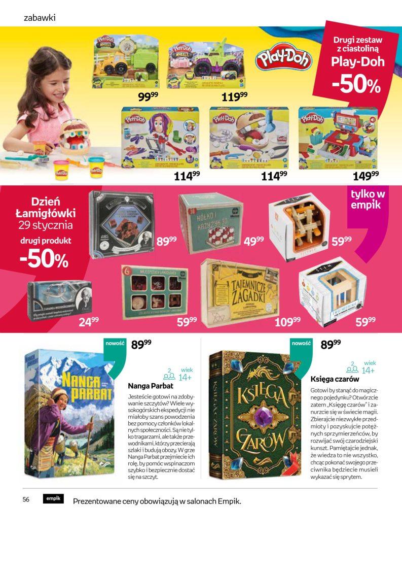 Gazetka promocyjna empik str. 56