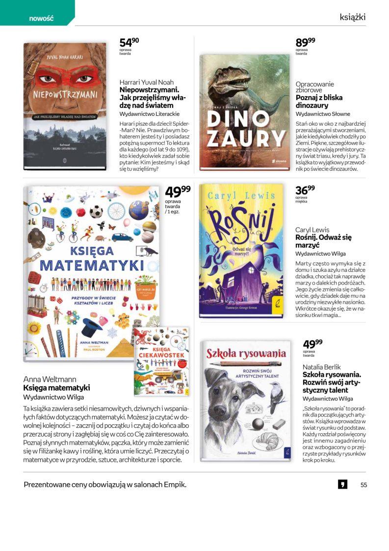 Gazetka promocyjna empik str. 57