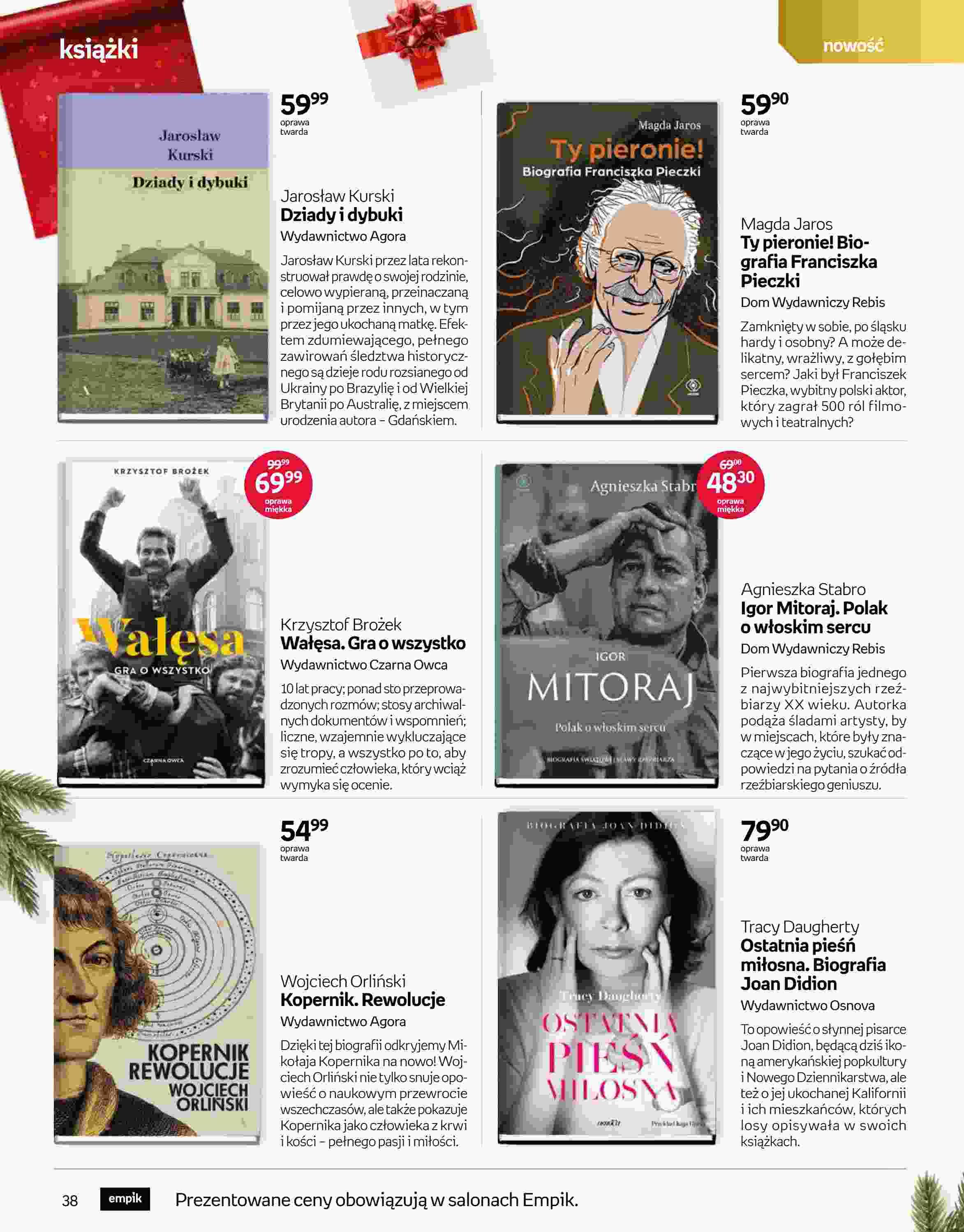 Gazetka promocyjna empik str. 38