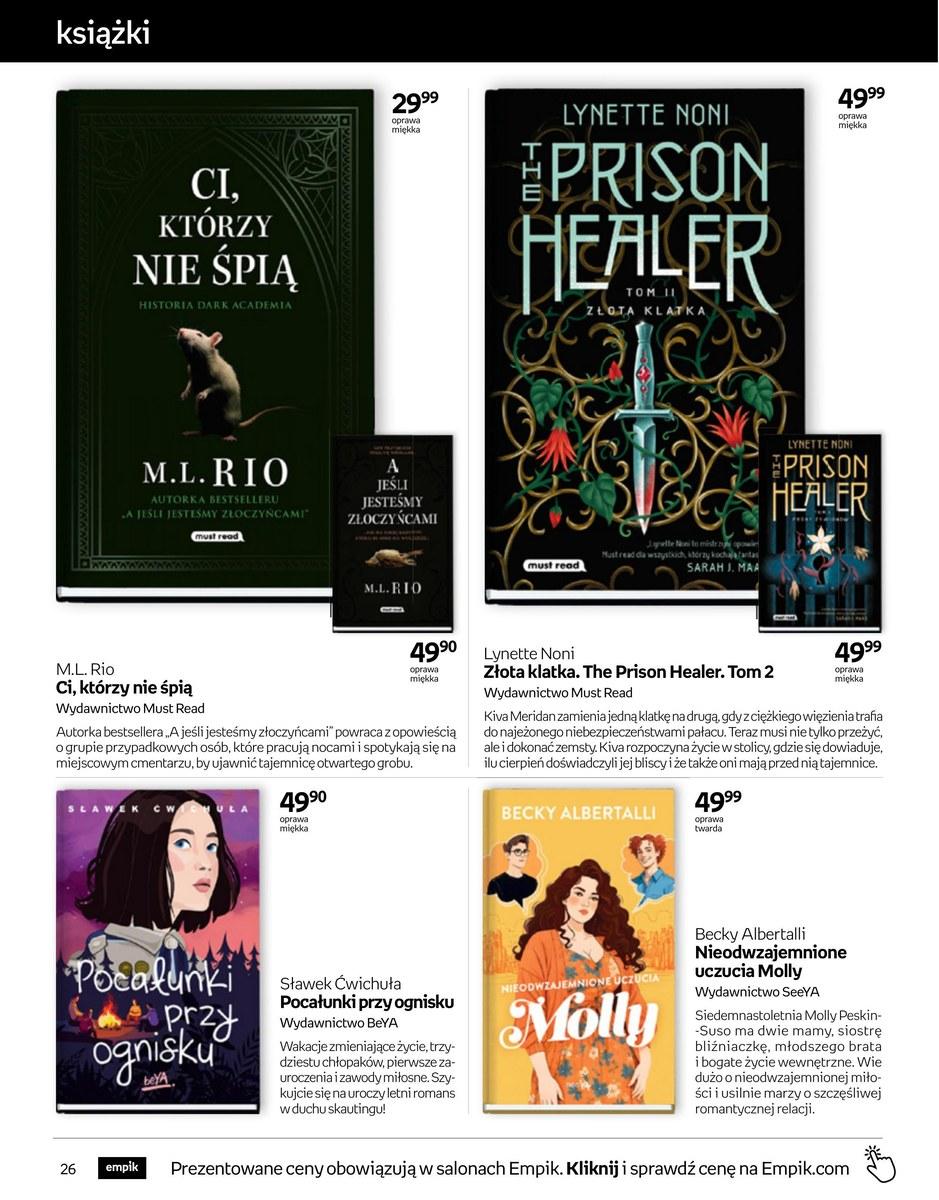 Gazetka promocyjna empik str. 26