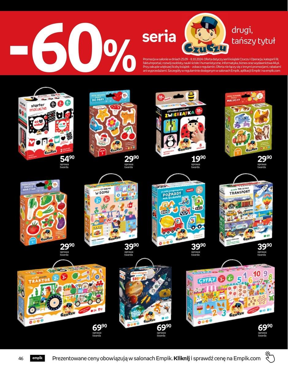Gazetka promocyjna empik str. 46