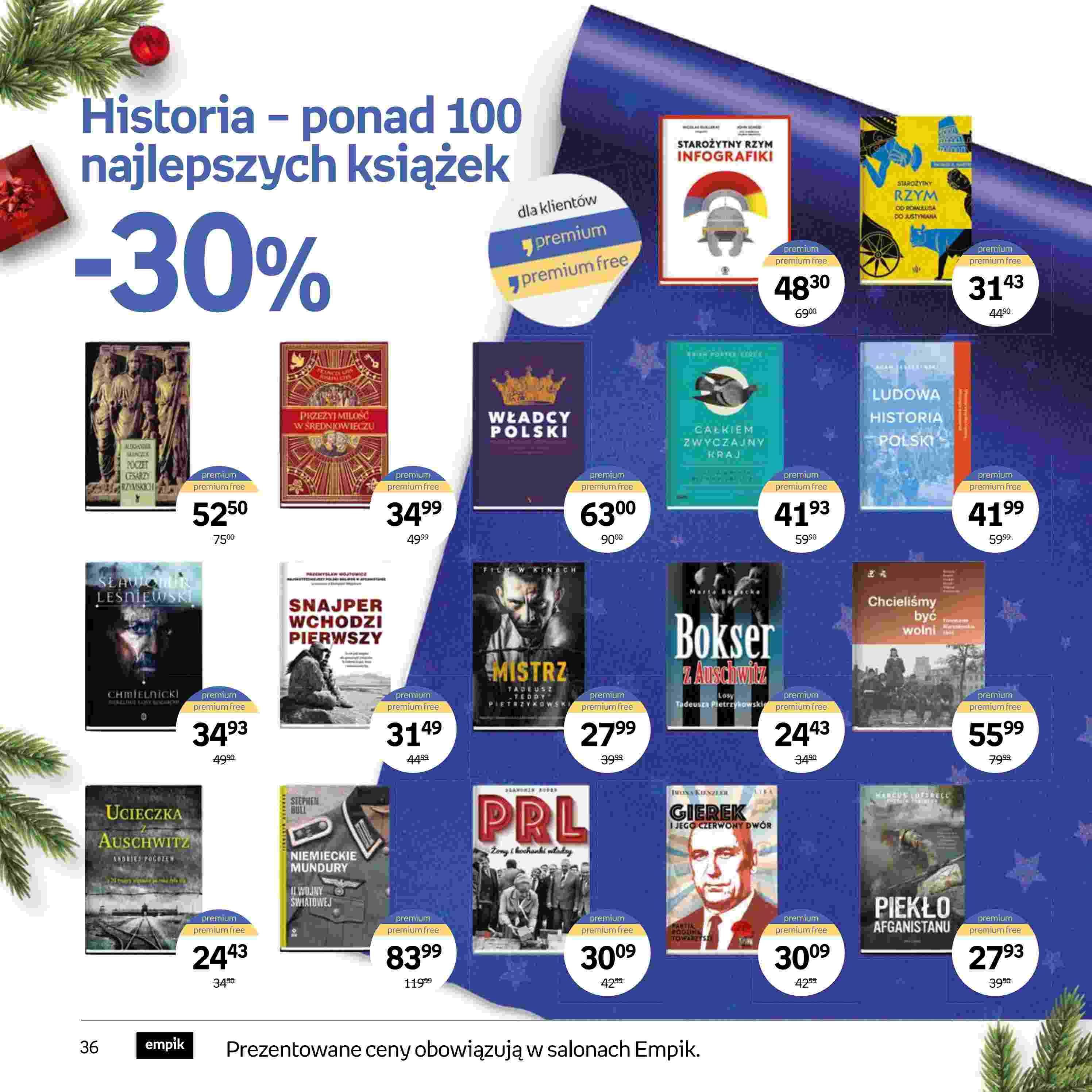 Gazetka promocyjna empik str. 36