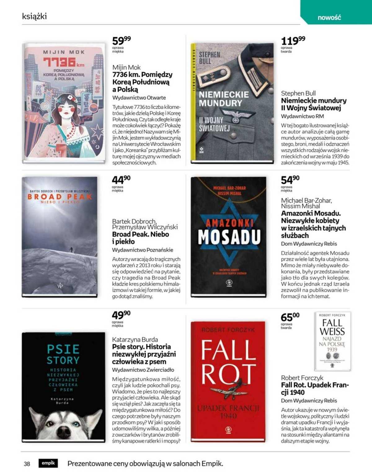 Gazetka promocyjna empik str. 38