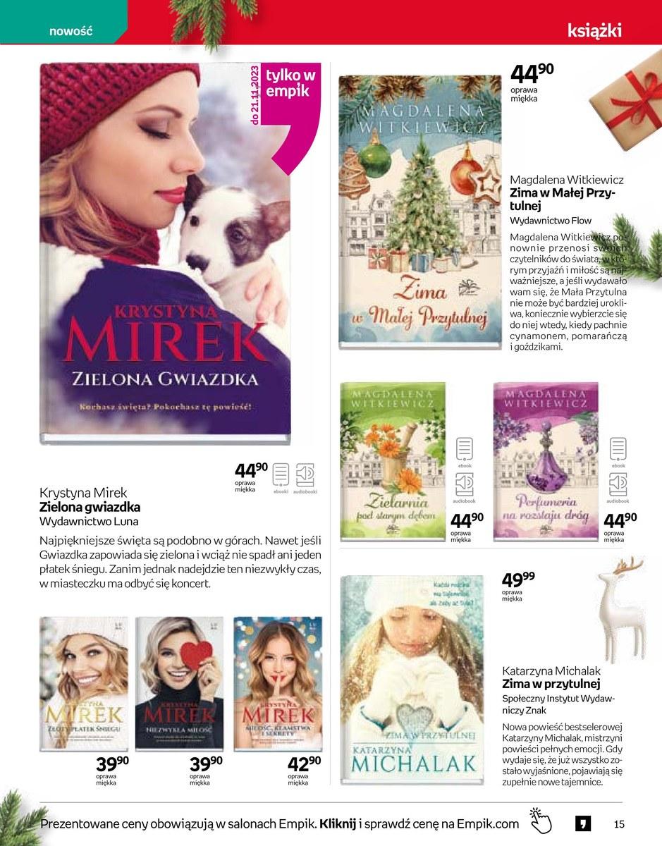 Gazetka promocyjna empik str. 15
