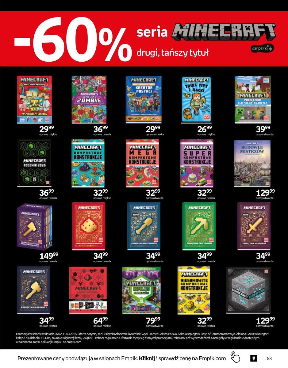 Gazetka promocyjna empik str. 53