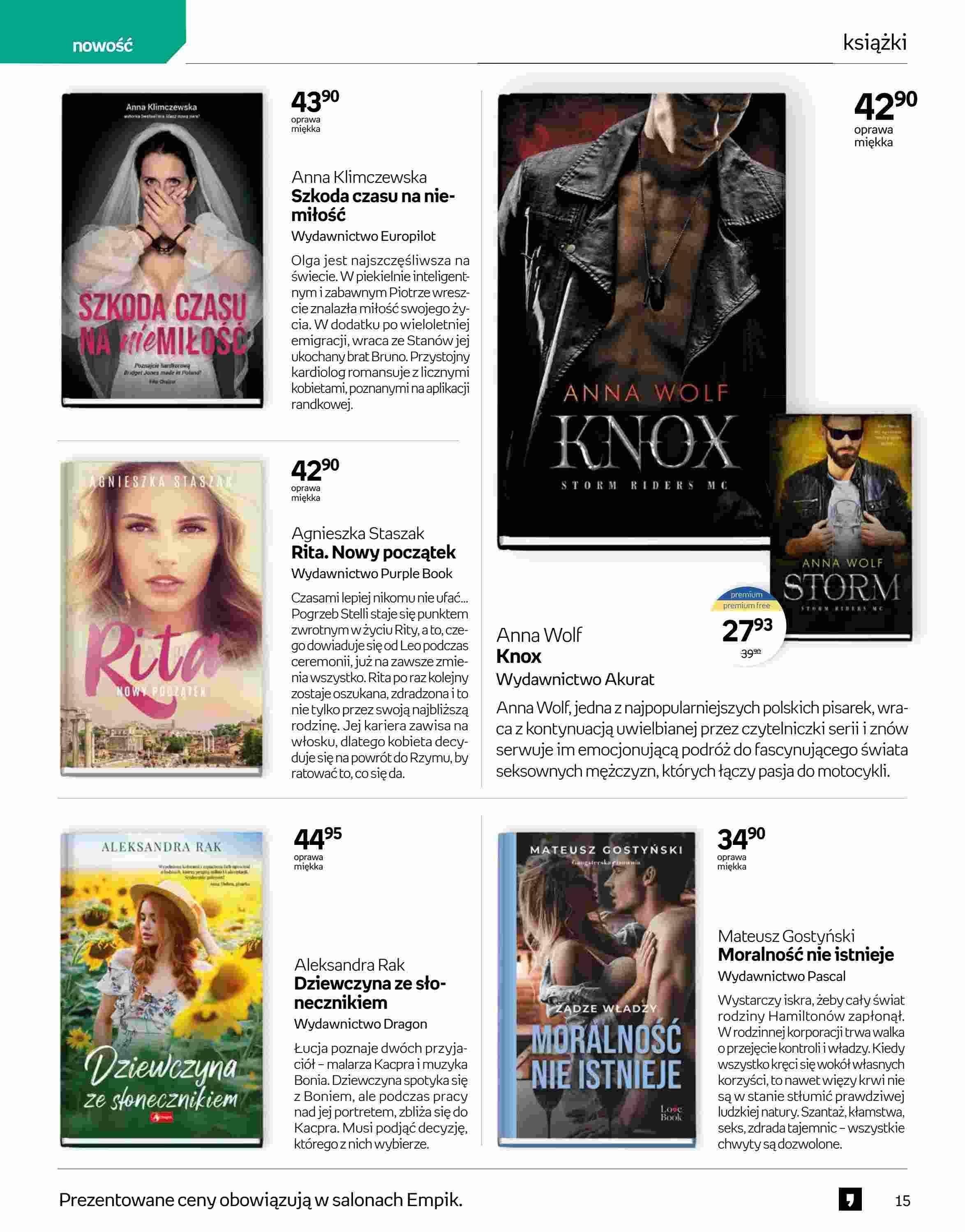 Gazetka promocyjna empik str. 15