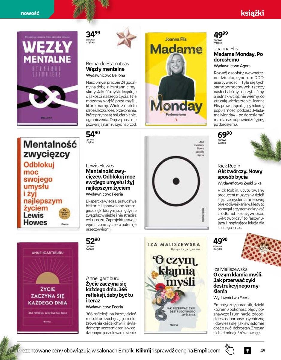 Gazetka promocyjna empik str. 45