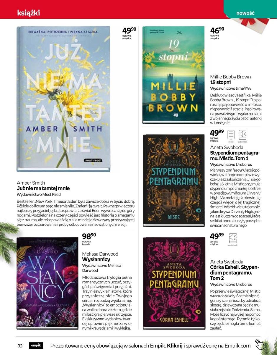 Gazetka promocyjna empik str. 32