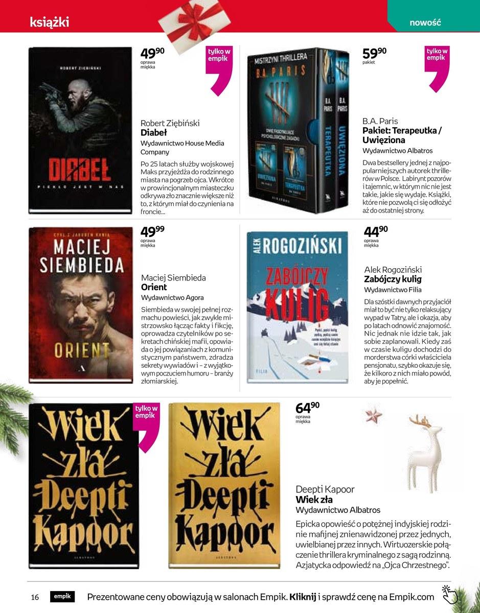 Gazetka promocyjna empik str. 16