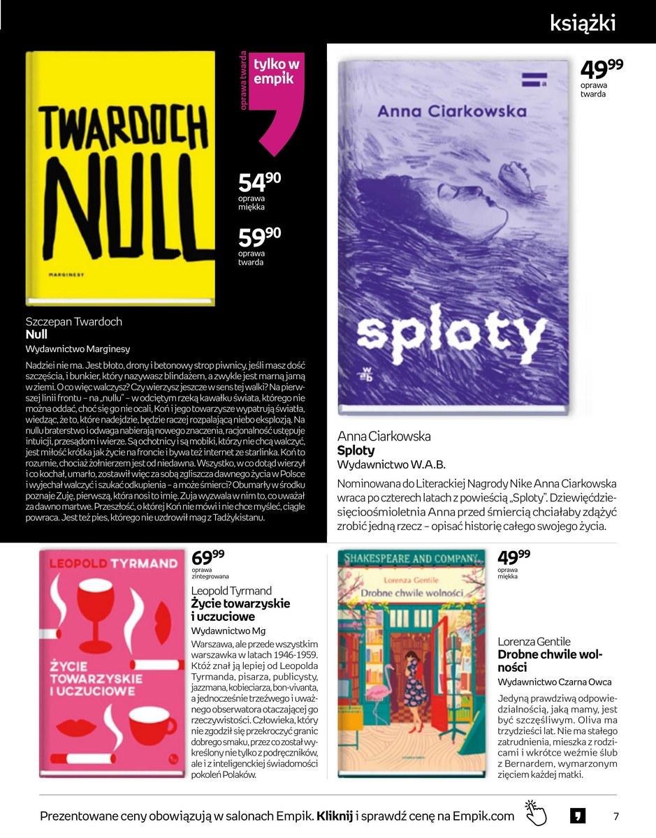 Gazetka promocyjna empik str. 7