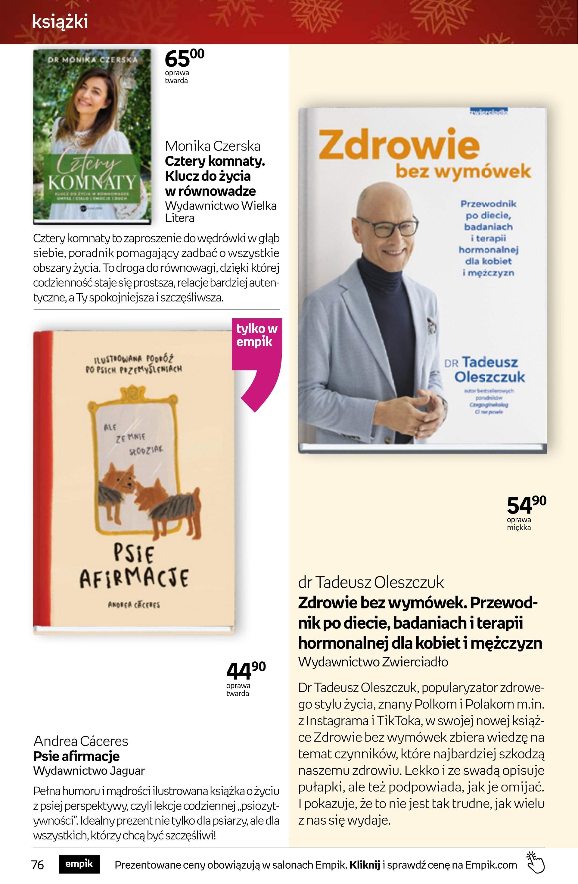 Gazetka promocyjna empik str. 76
