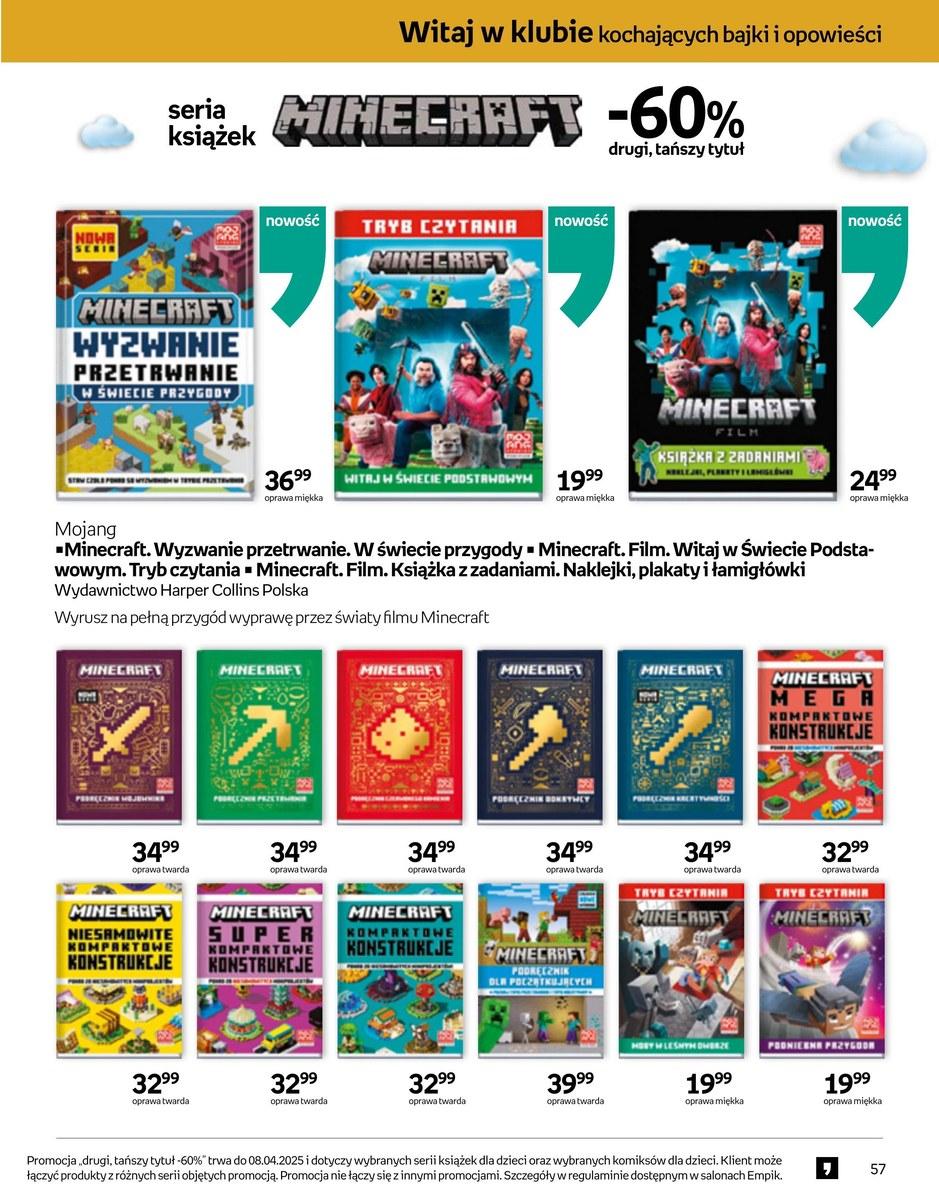 Gazetka promocyjna empik str. 57