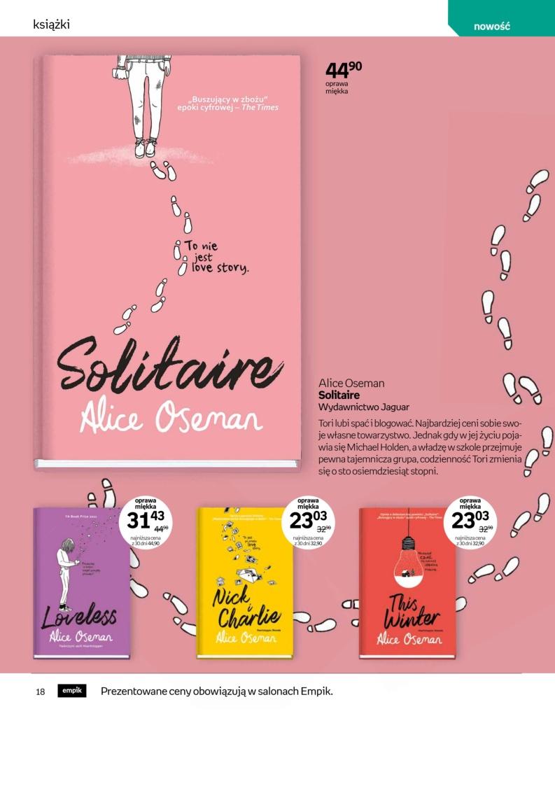 Gazetka promocyjna empik str. 18
