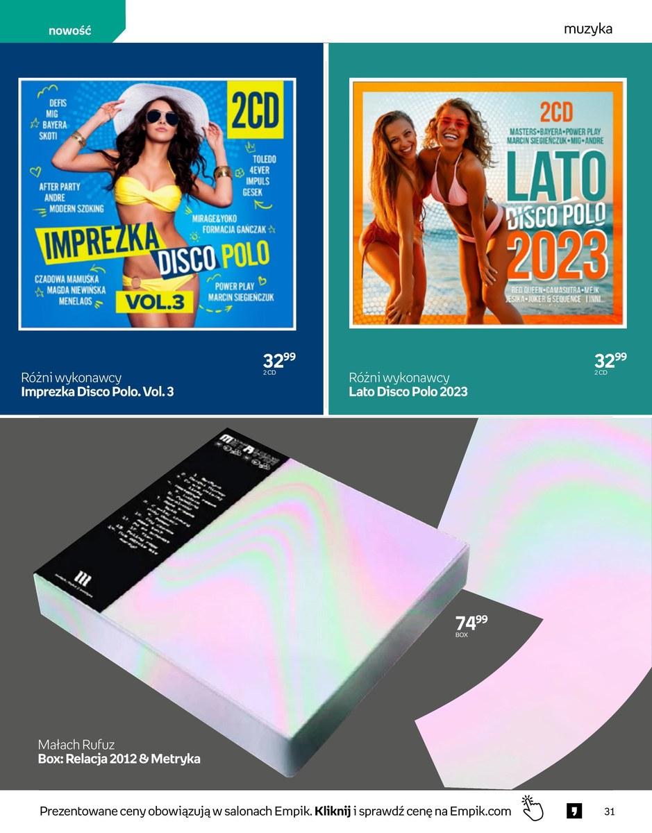 Gazetka promocyjna empik str. 31