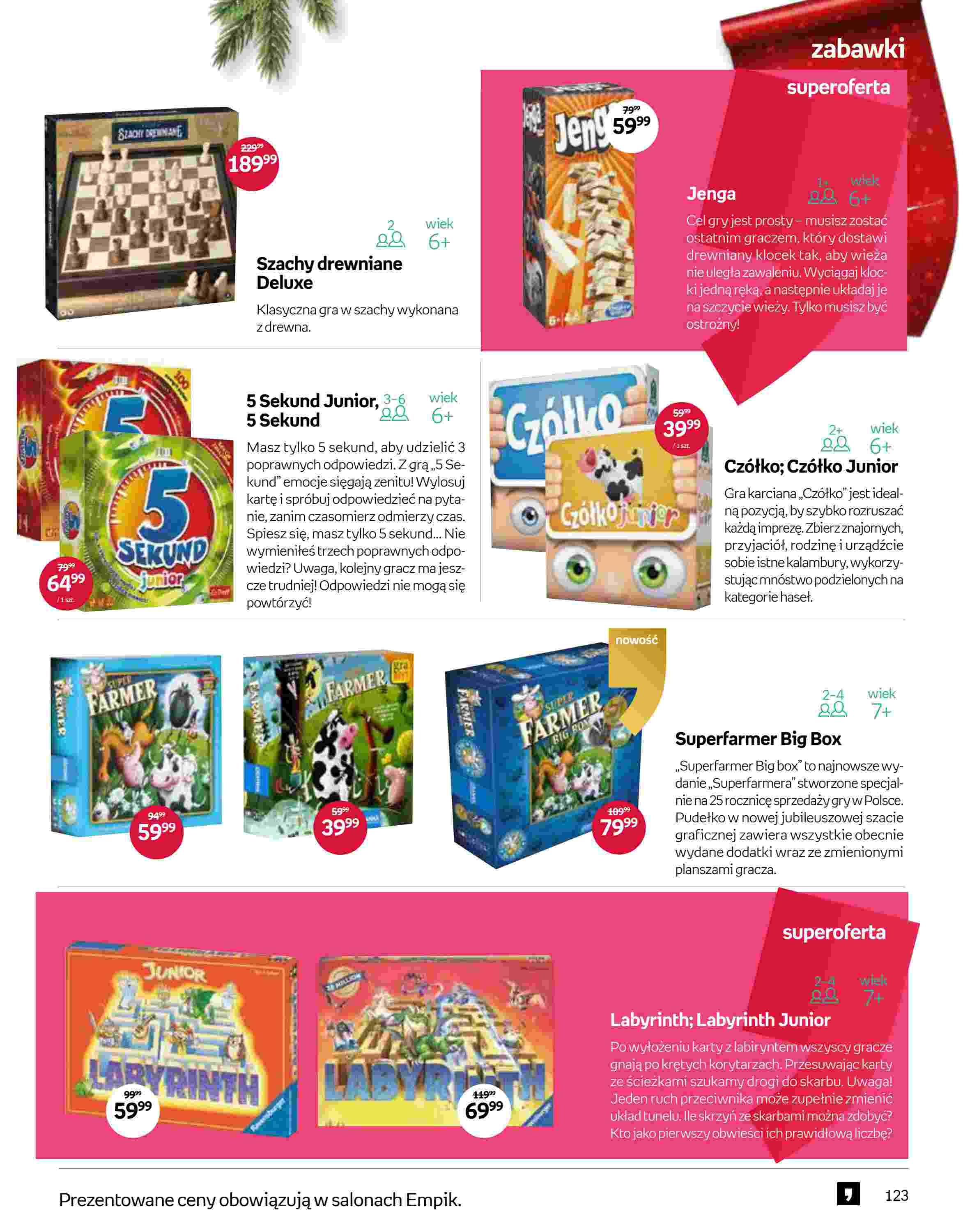 Gazetka promocyjna empik str. 123