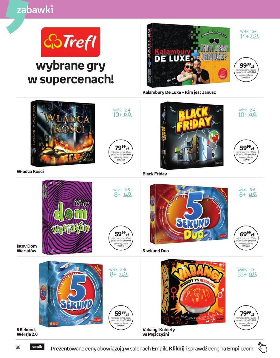 Gazetka promocyjna empik str. 88