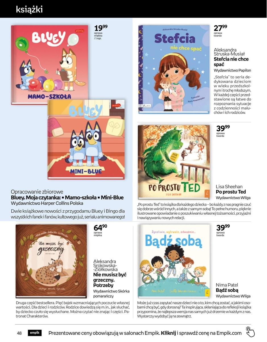 Gazetka promocyjna empik str. 48
