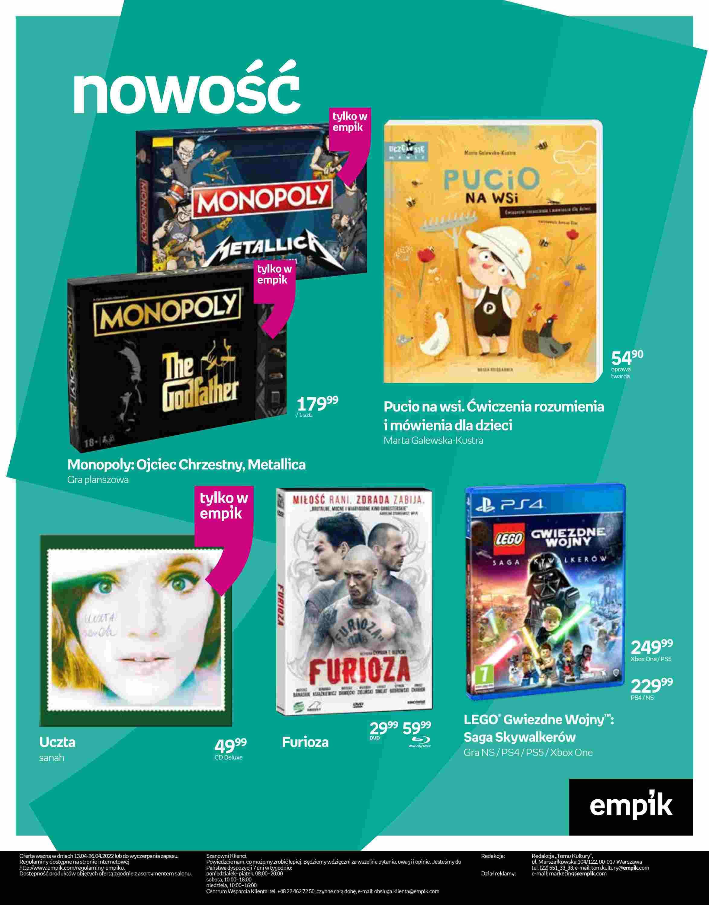 Gazetka promocyjna empik str. 78