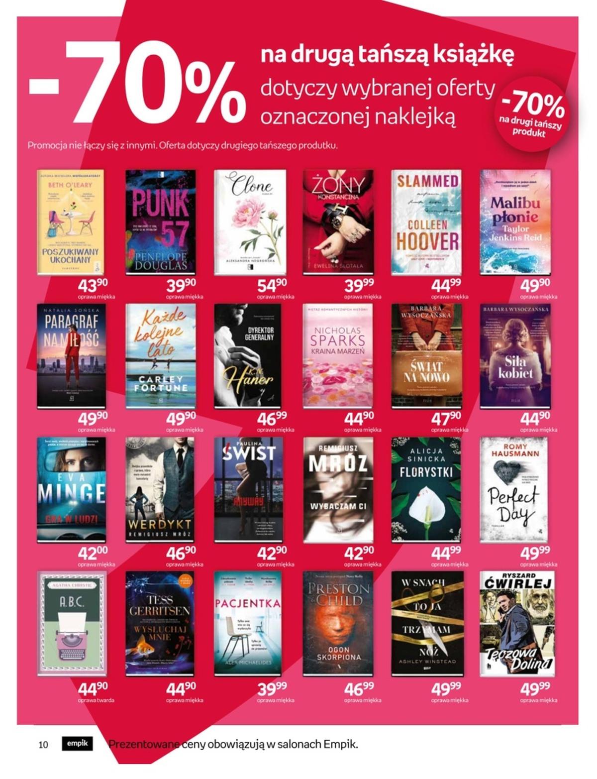 Gazetka promocyjna empik str. 10
