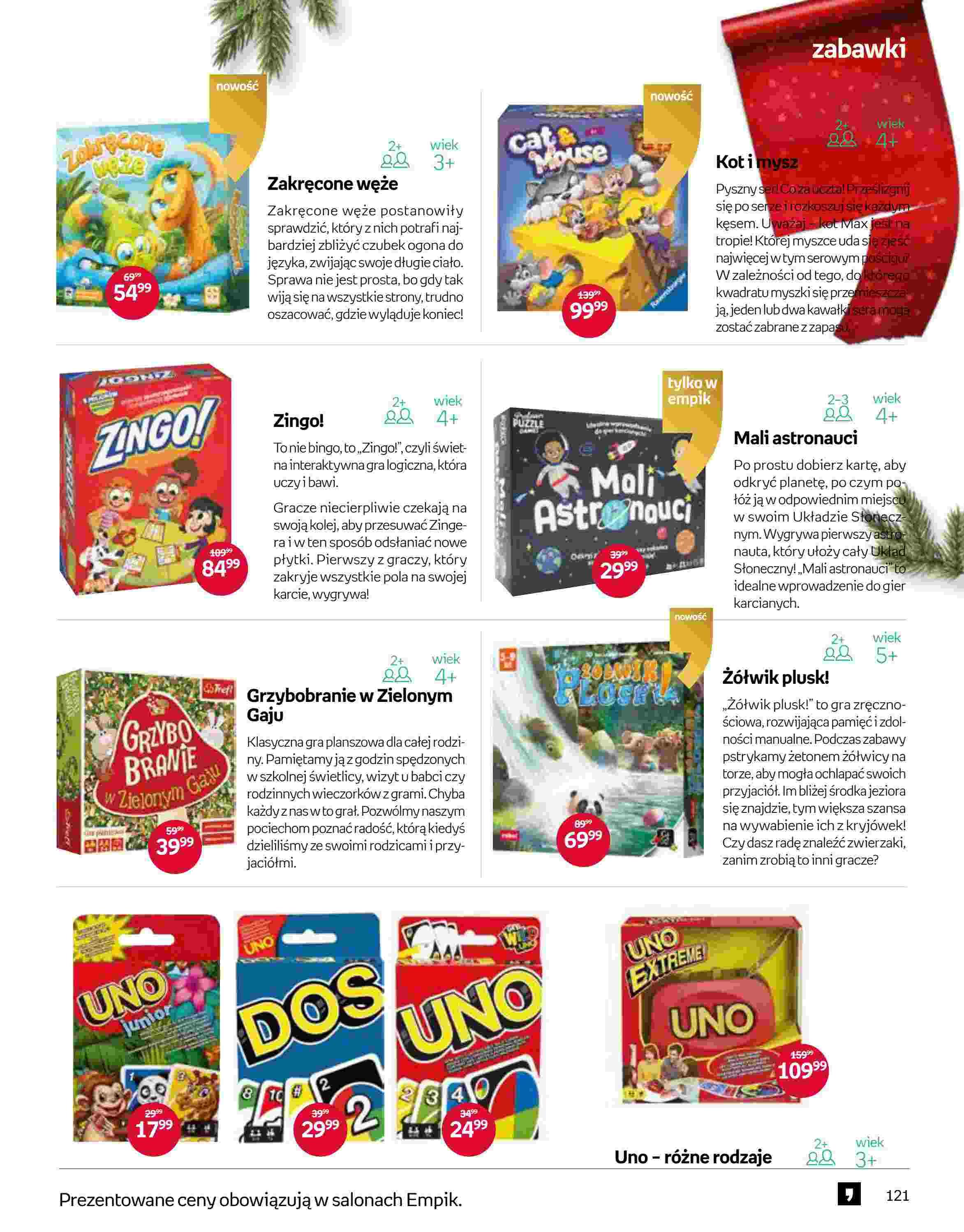 Gazetka promocyjna empik str. 121