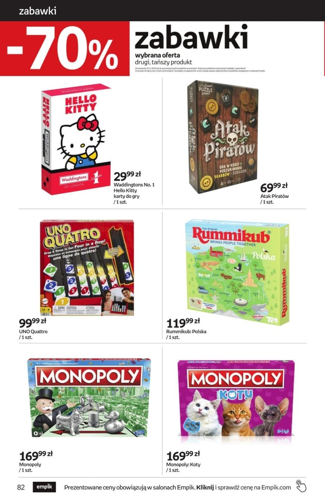 Gazetka promocyjna empik str. 82