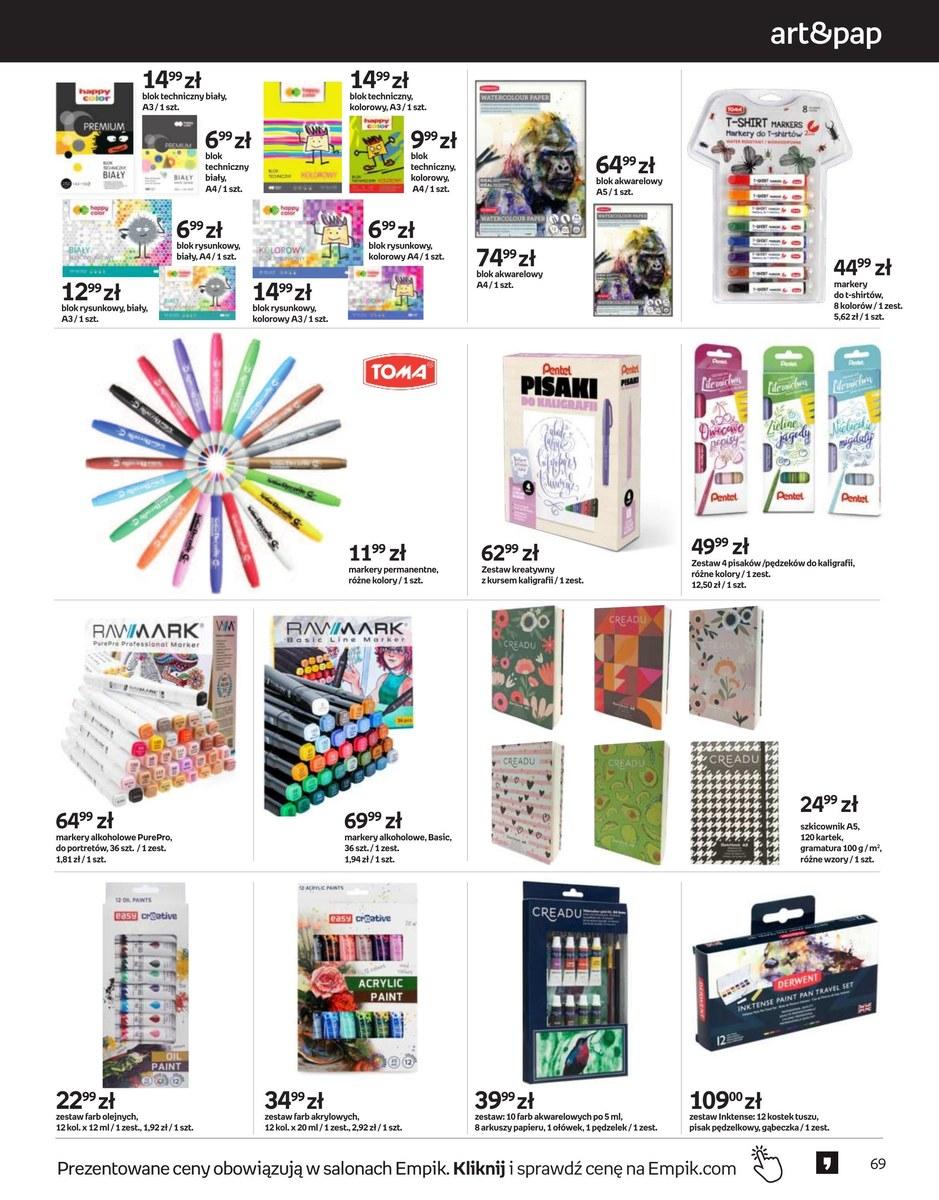 Gazetka promocyjna empik str. 69