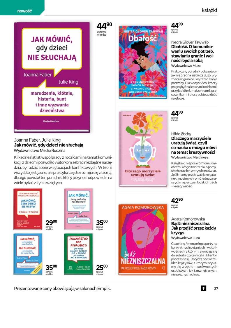 Gazetka promocyjna empik str. 37