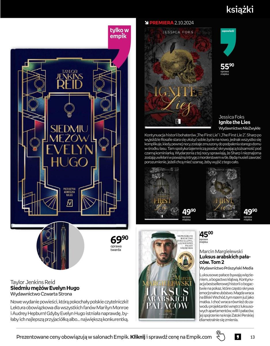 Gazetka promocyjna empik str. 13