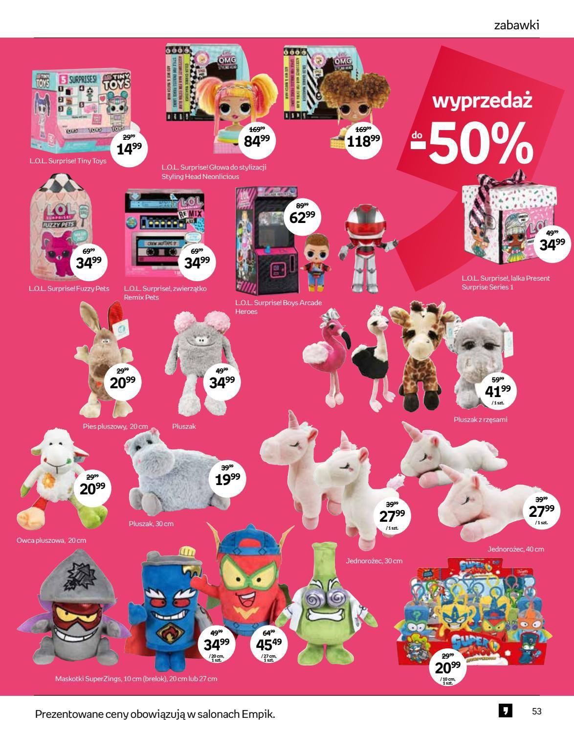 Gazetka promocyjna empik str. 53
