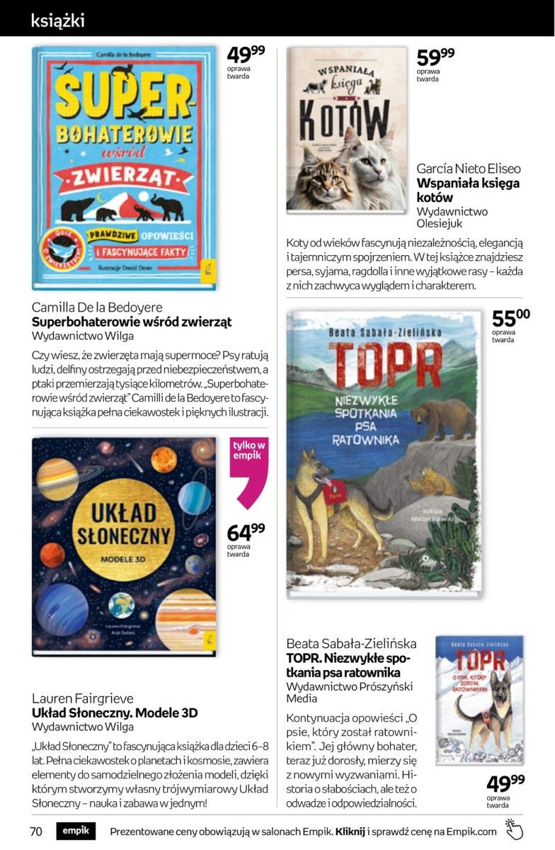 Gazetka promocyjna empik str. 70