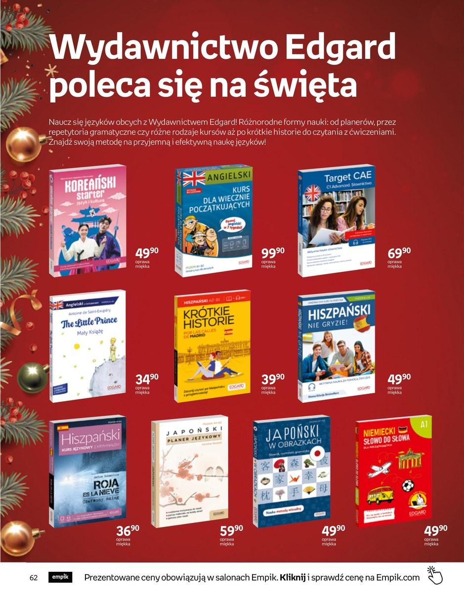 Gazetka promocyjna empik str. 62