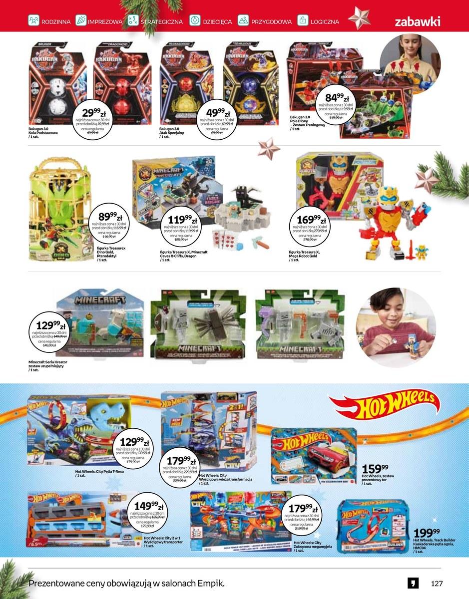 Gazetka promocyjna empik str. 127