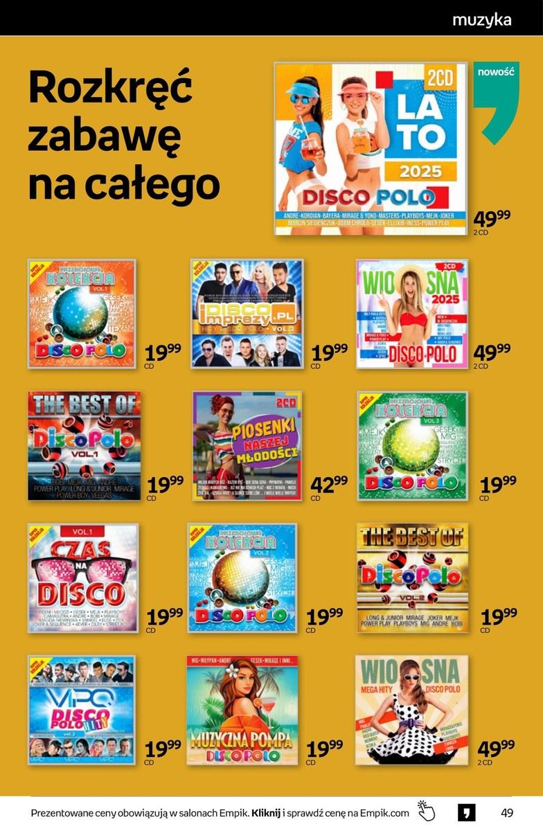 Gazetka promocyjna empik str. 49