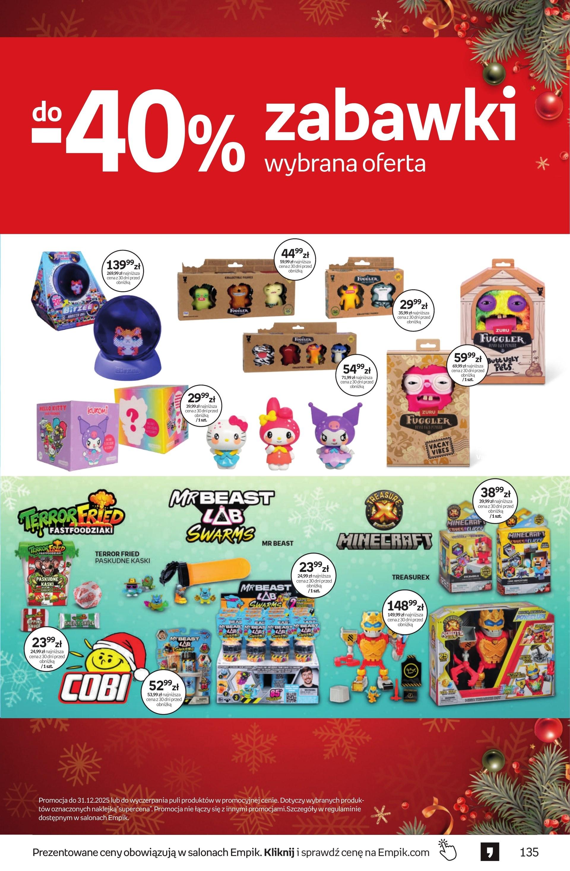 Gazetka promocyjna empik str. 135